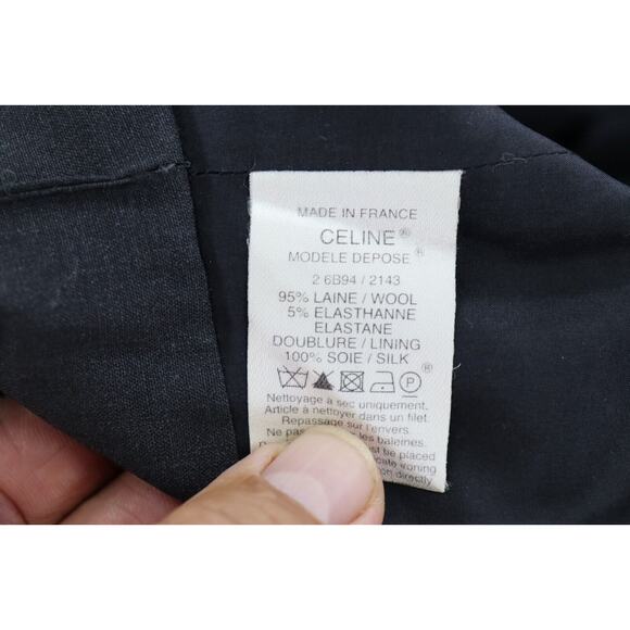 Celine Tulip Wool Dress Modele Depose Size EU 40 Size US 8 Made in France - Picture 14 of 14